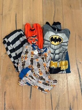 Boys Size 6/7 Pajamas Bundle - 3 sets of PJs